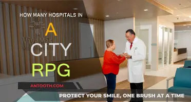 A City's Health: RPG Hospital Count