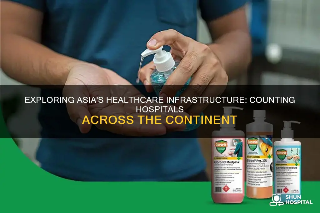 how many hospitals in asia