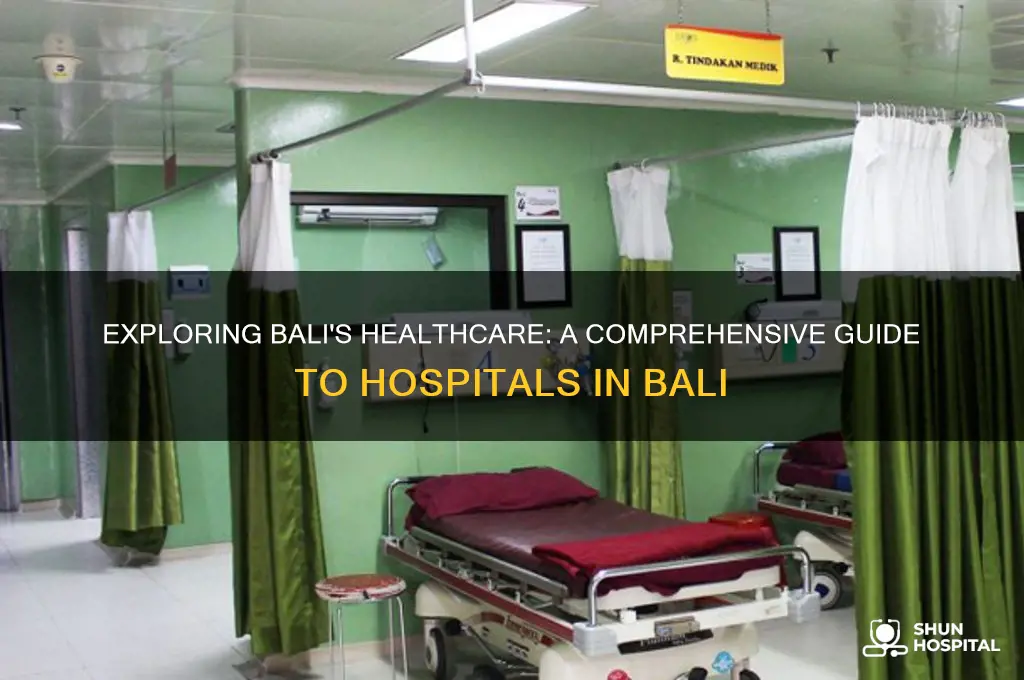 how many hospitals in bali