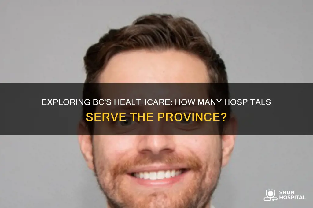 how many hospitals in bc