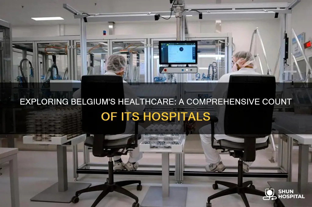 how many hospitals in belgium