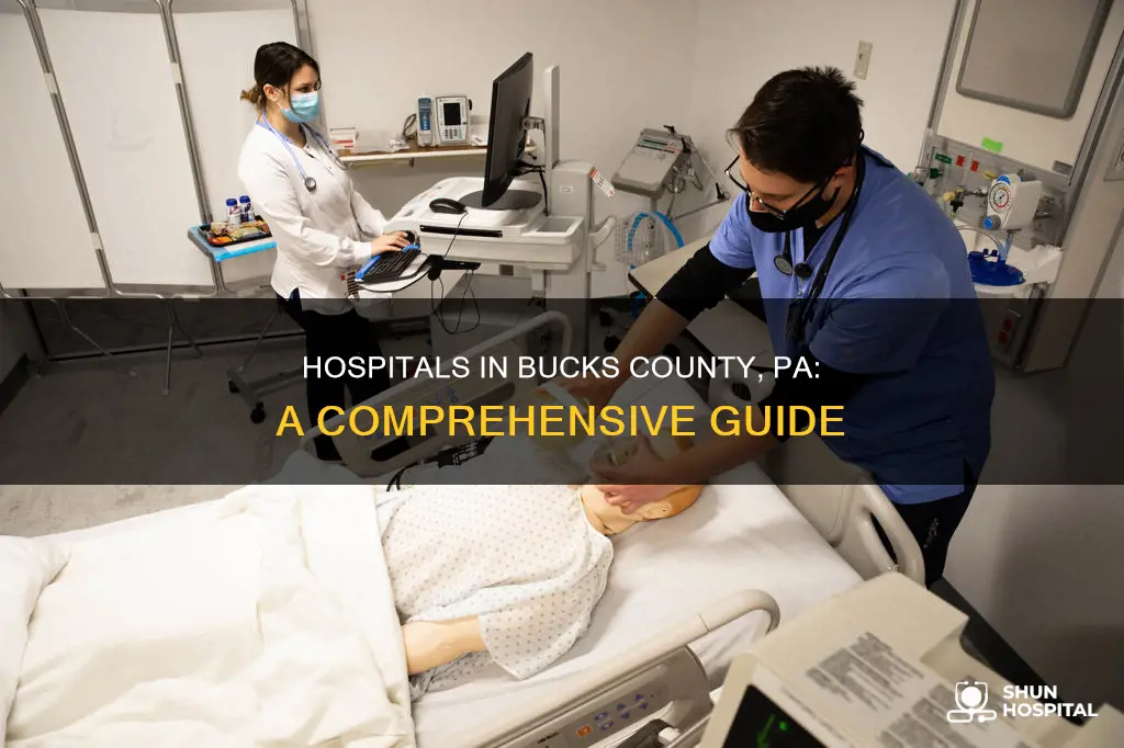 how many hospitals in bucks county pa