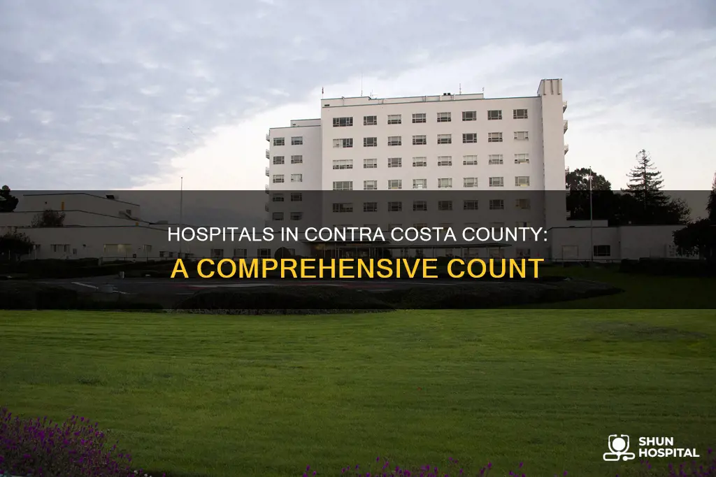 how many hospitals in contra costa county