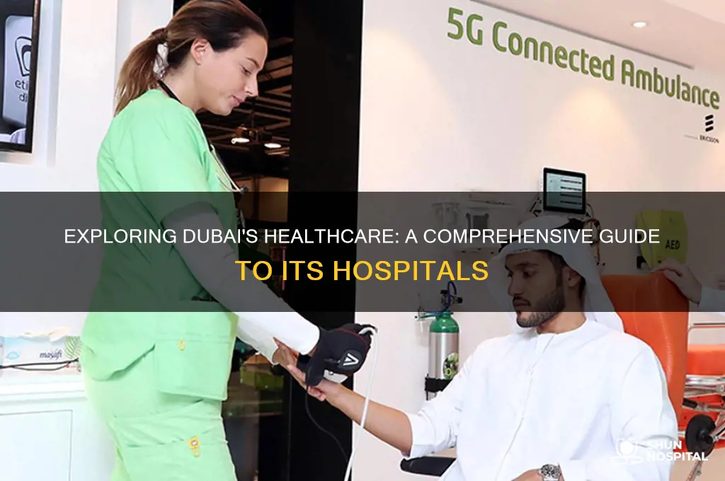 how many hospitals in dubai