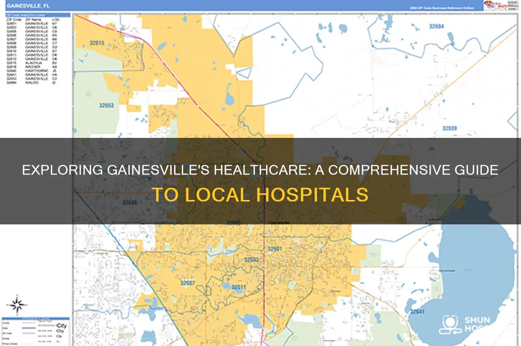 how many hospitals in gainesville