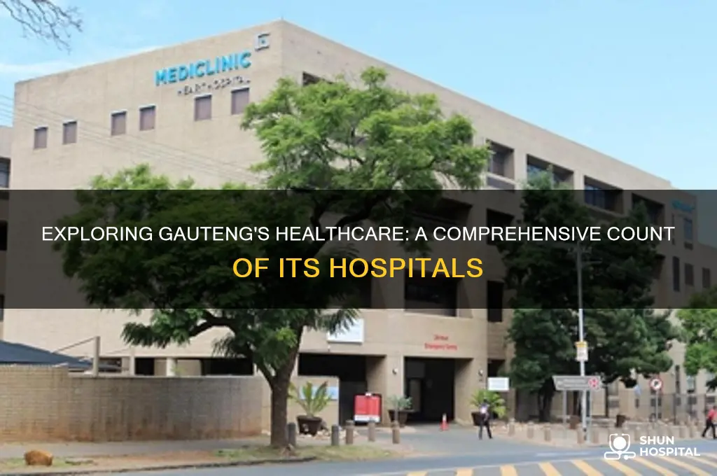how many hospitals in gauteng