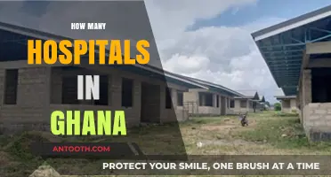 Exploring Ghana's Healthcare Infrastructure: Total Number of Hospitals Revealed