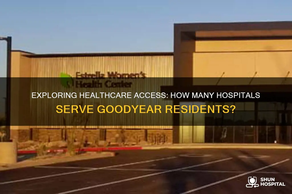 how many hospitals in goodyear