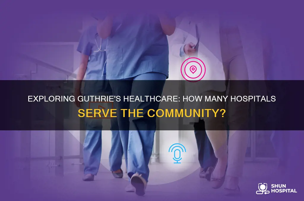 how many hospitals in guthrie