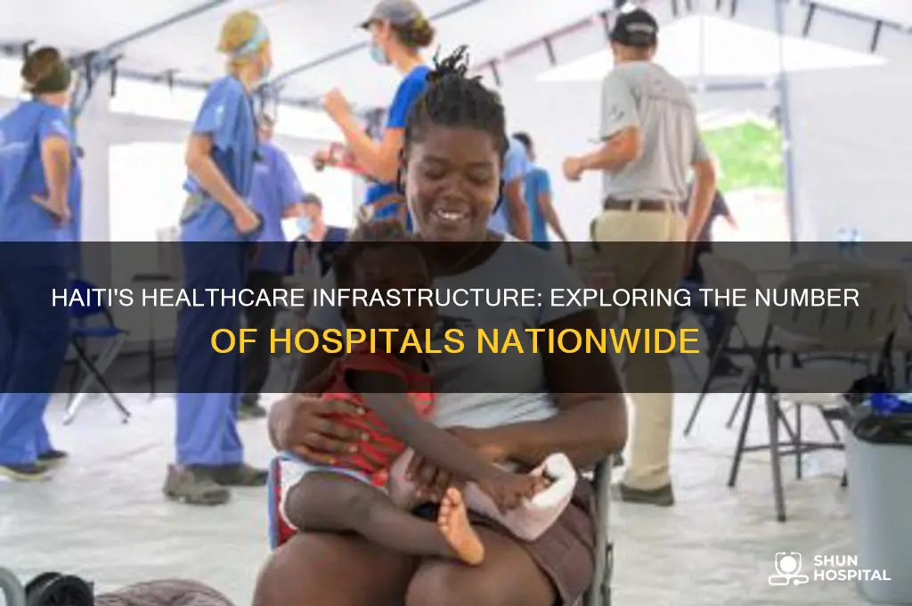 how many hospitals in haiti