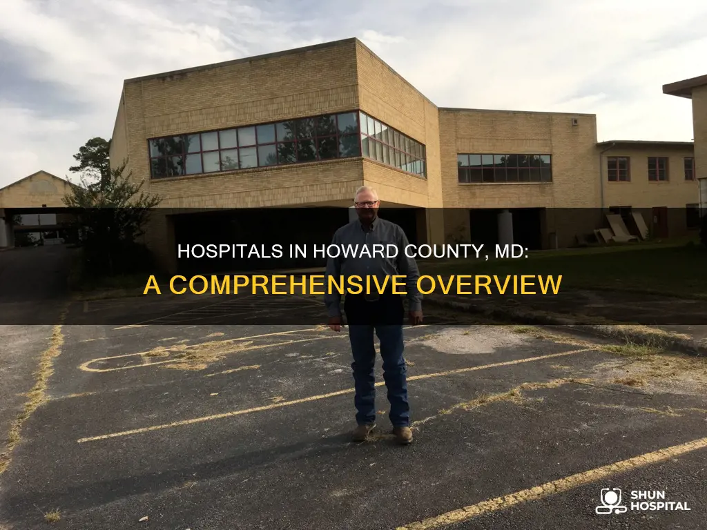 how many hospitals in howard county md