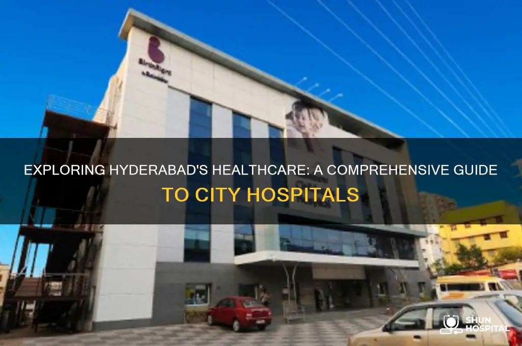 how many hospitals in hyderabad
