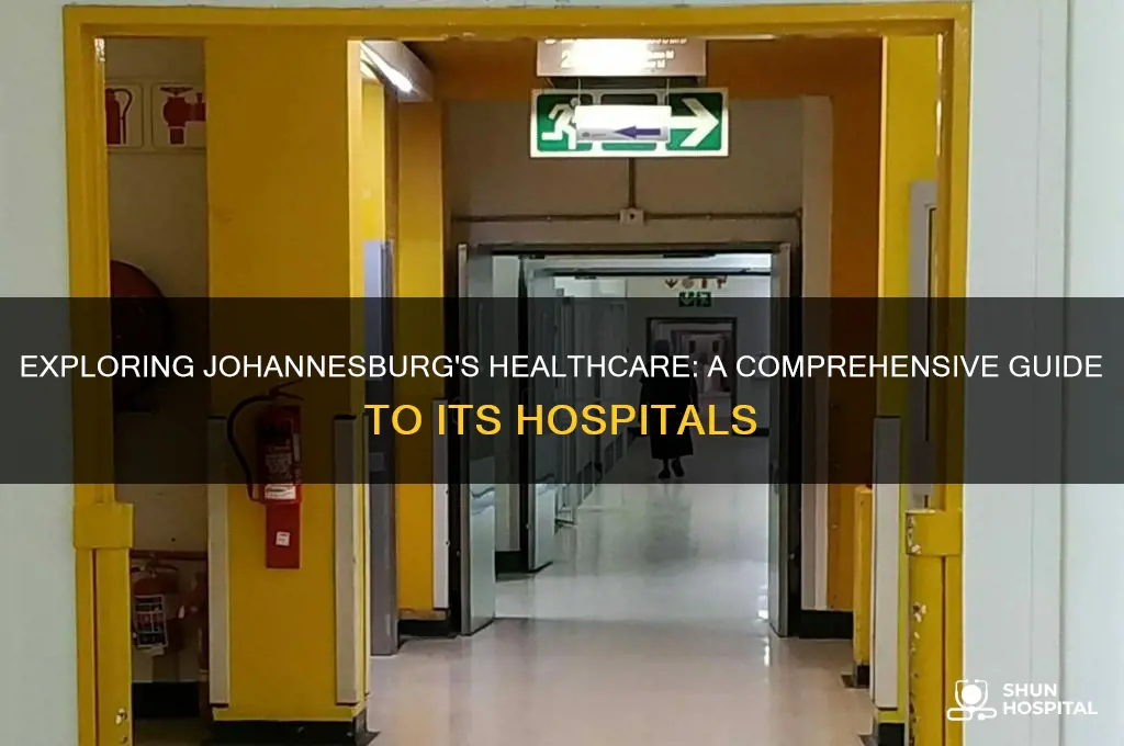 how many hospitals in johannesburg