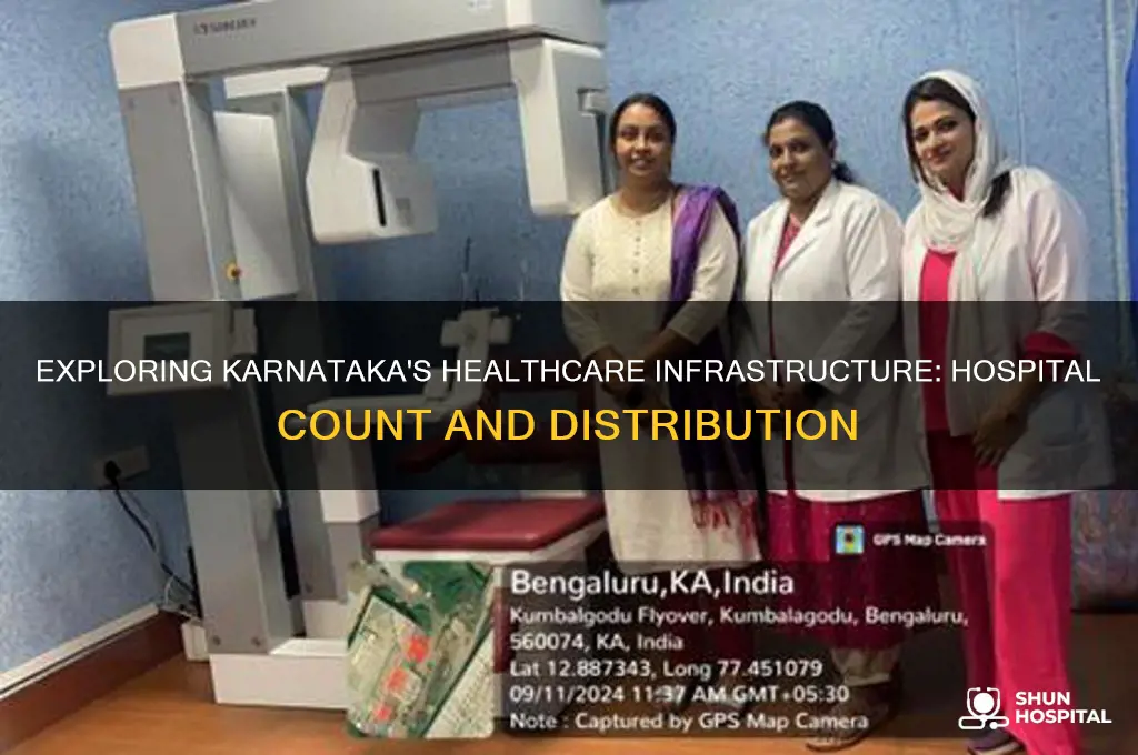 how many hospitals in karnataka