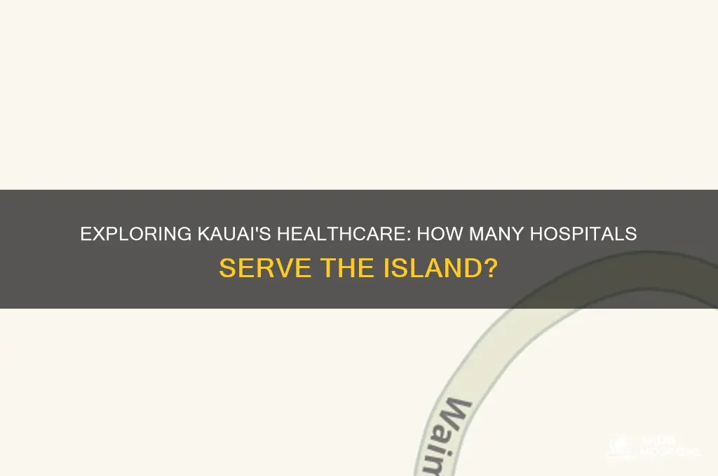 how many hospitals in kauai