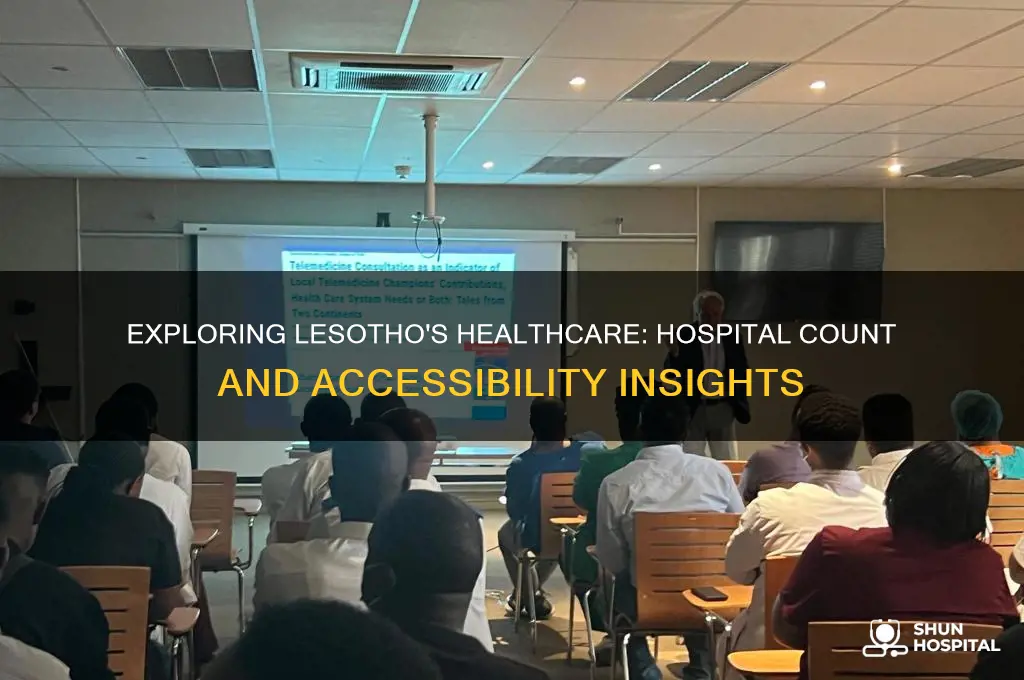 how many hospitals in lesotho