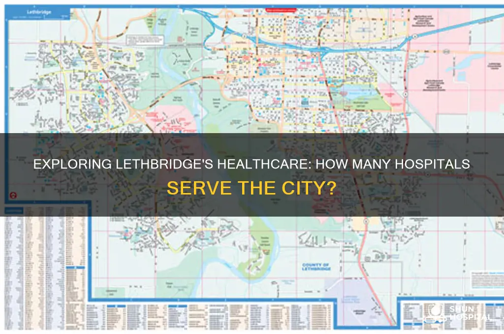 how many hospitals in lethbridge