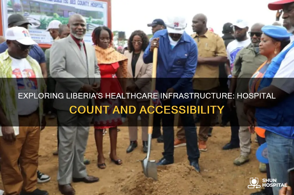 how many hospitals in liberia