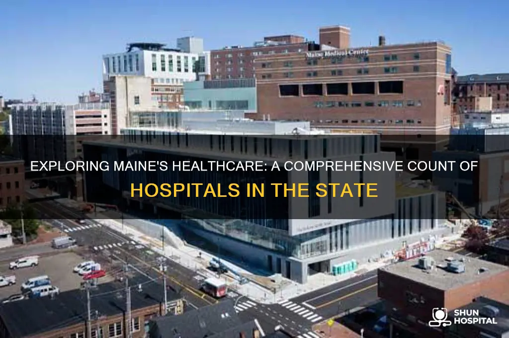 how many hospitals in maine