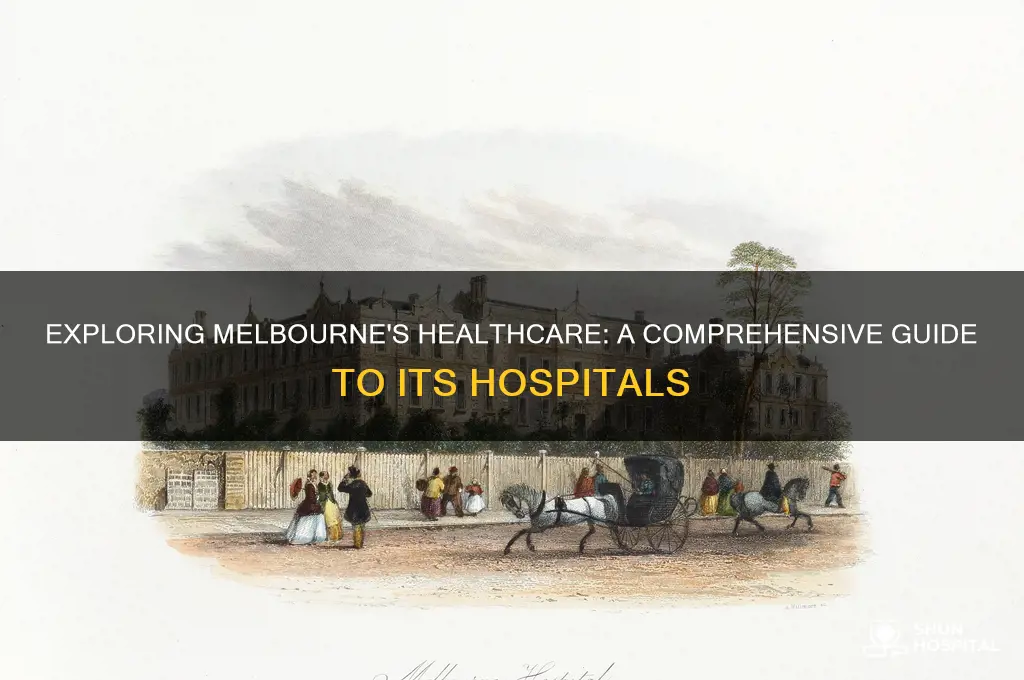 how many hospitals in melbourne