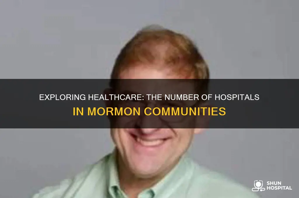 how many hospitals in mormon