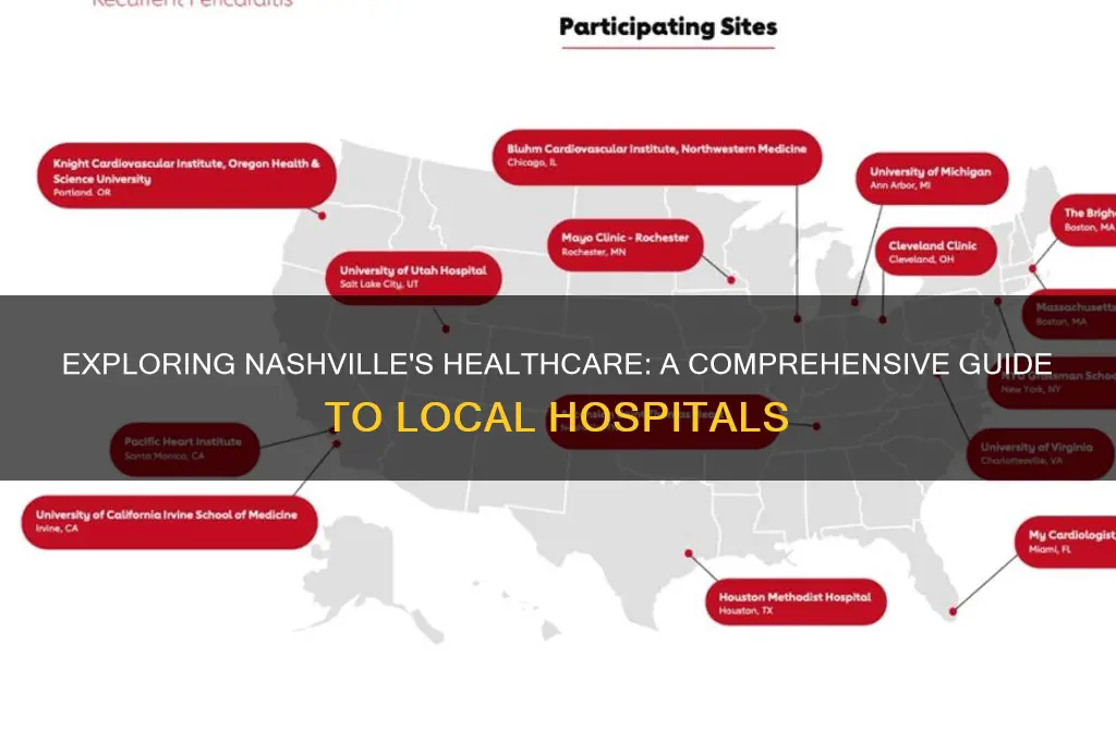 how many hospitals in nashville