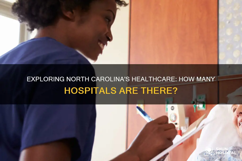 how many hospitals in nc