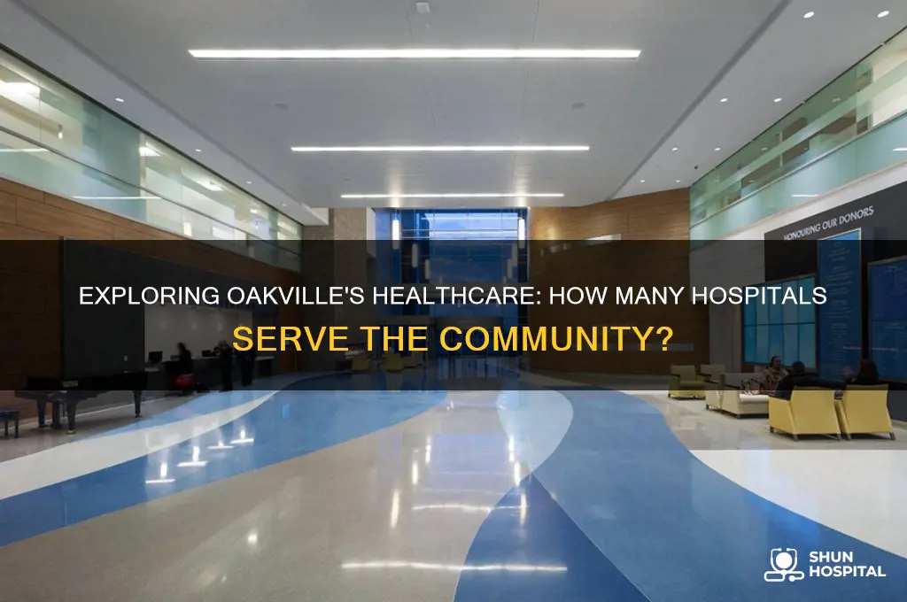 how many hospitals in oakville