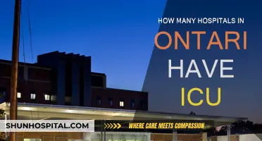 ICU Availability: Ontario's Hospital Count