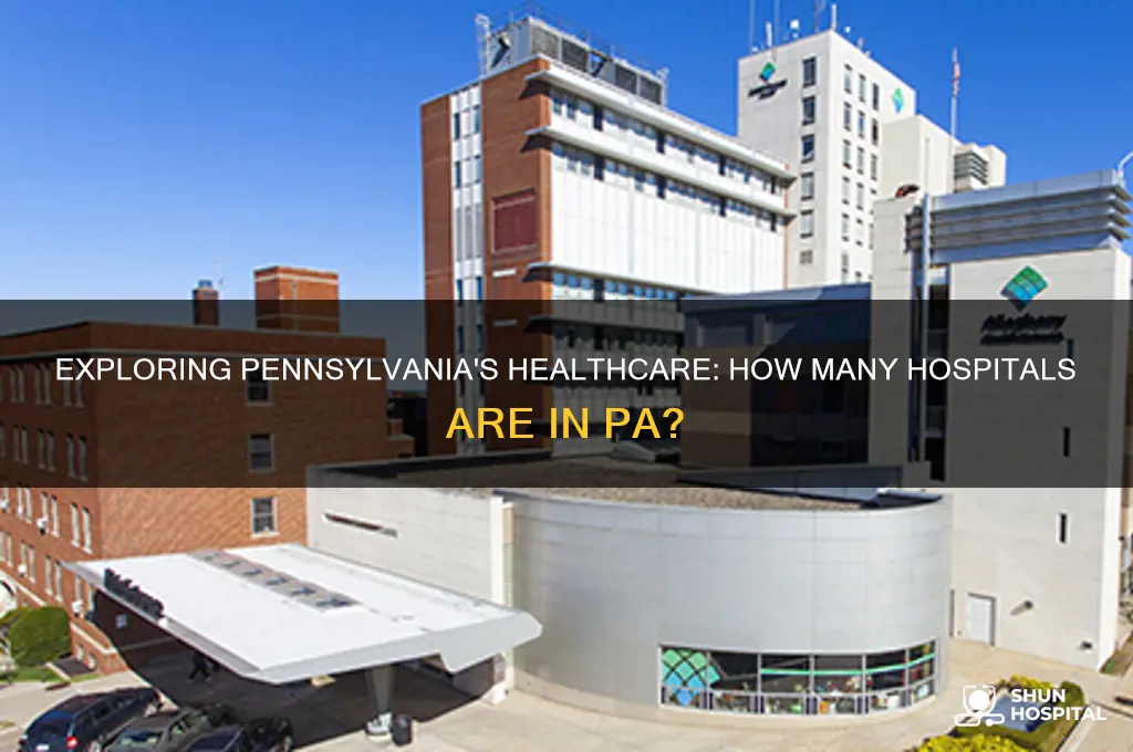 how many hospitals in pa
