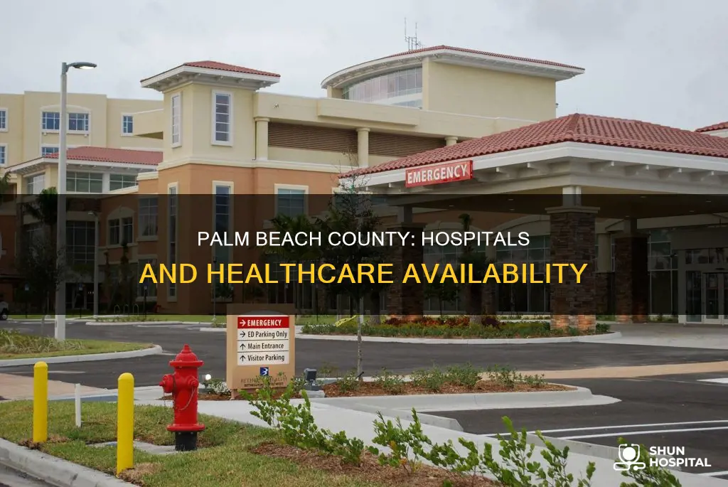how many hospitals in palm beach county