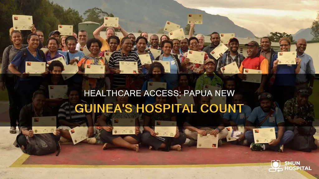 how many hospitals in papua new guinea