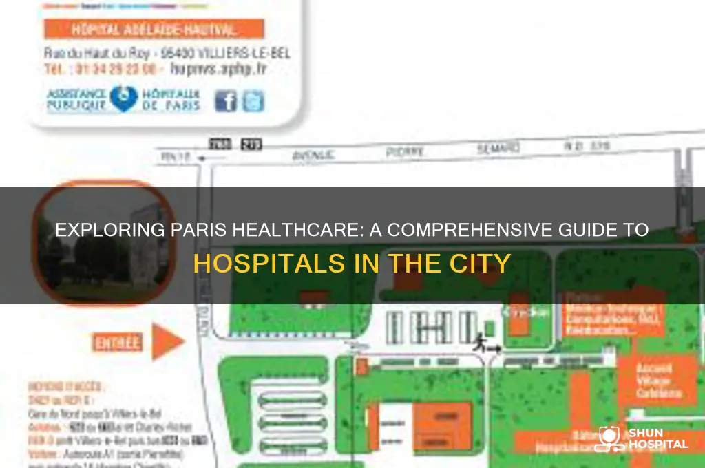 how many hospitals in paris