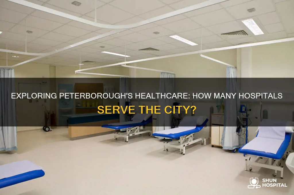 how many hospitals in peterborough