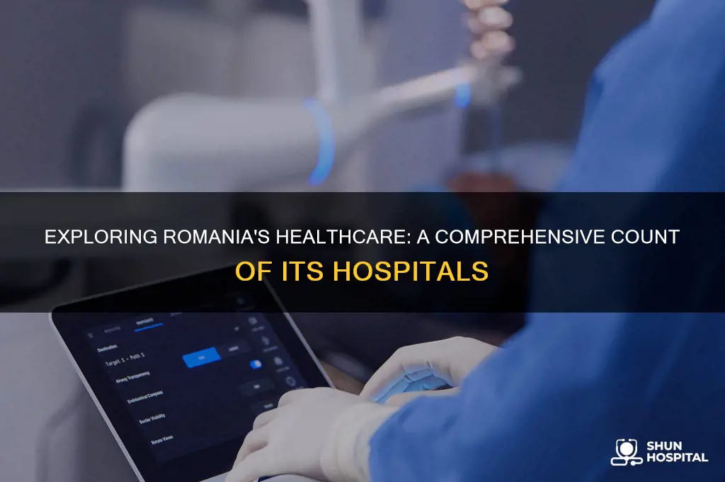 how many hospitals in romania