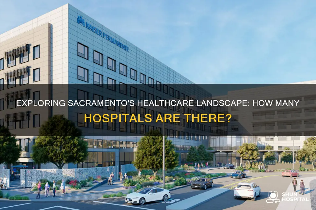 how many hospitals in sacramento