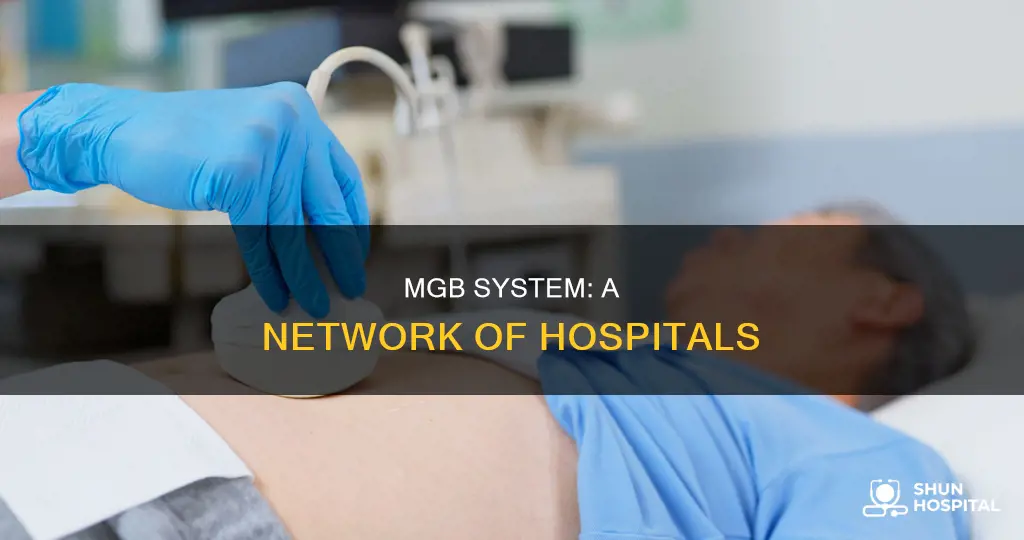 how many hospitals in the mgb system