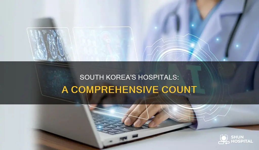 how many hospitals in the south korea
