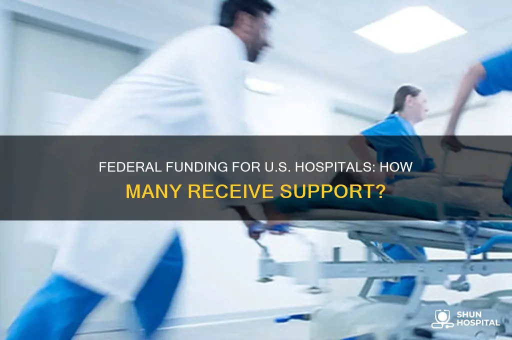 how many hospitals in the united states receive federal funding