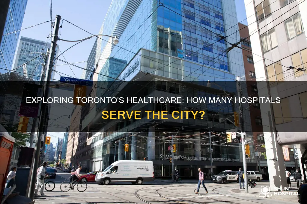 how many hospitals in tonronto
