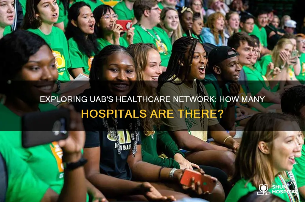 how many hospitals in uab