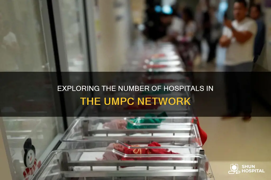 how many hospitals in umpc