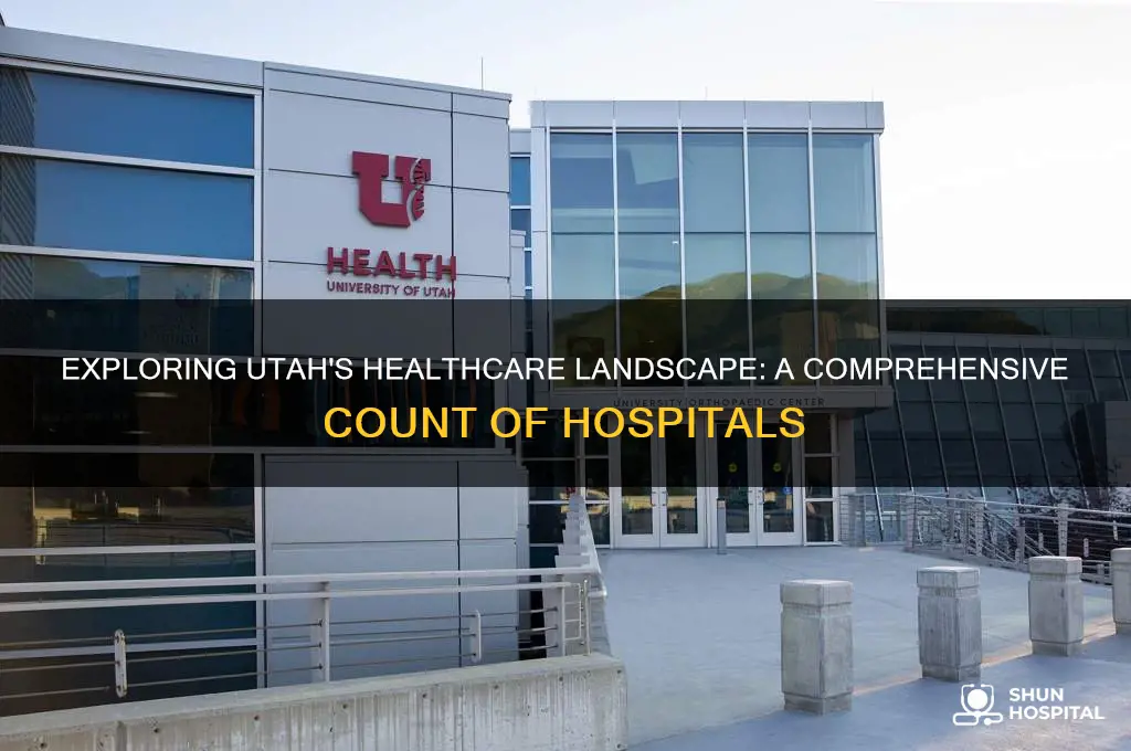 how many hospitals in utah