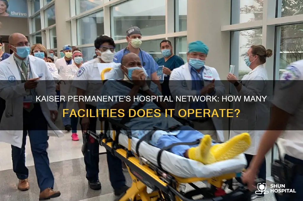 how many hospitals kaiser permanente