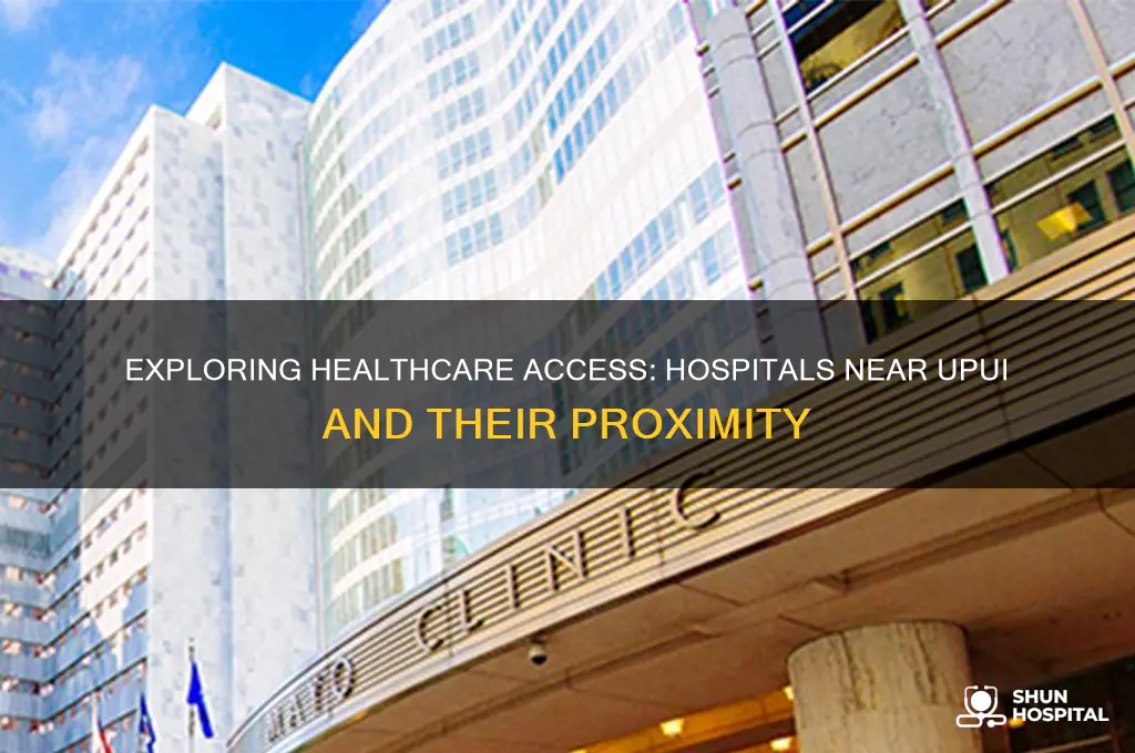 how many hospitals near upui