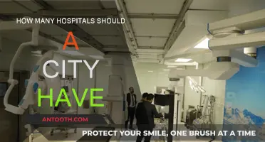 Planning Urban Healthcare: How Many Hospitals Are Needed?