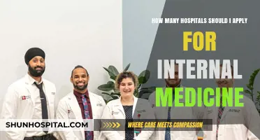Strategic Internal Medicine Residency Applications: How Many Hospitals to Apply To?