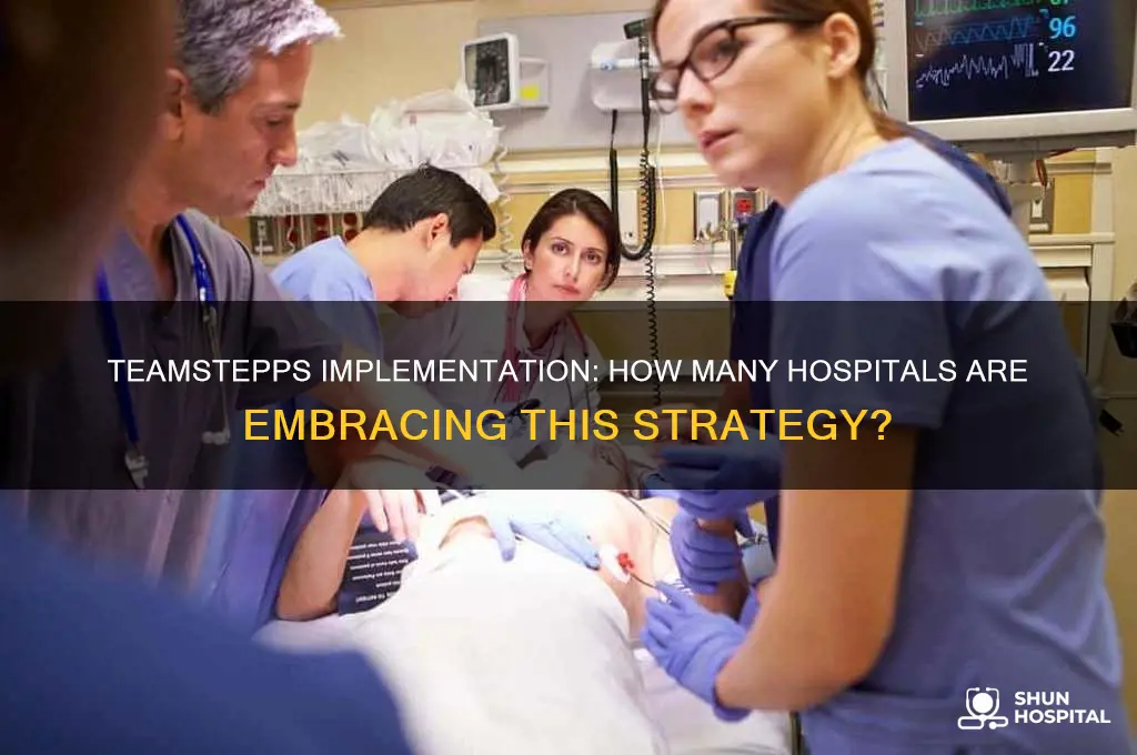 how many hospitals teamstepps