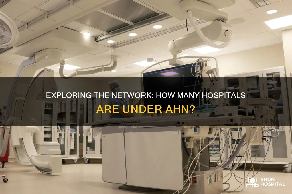 how many hospitals under ahn