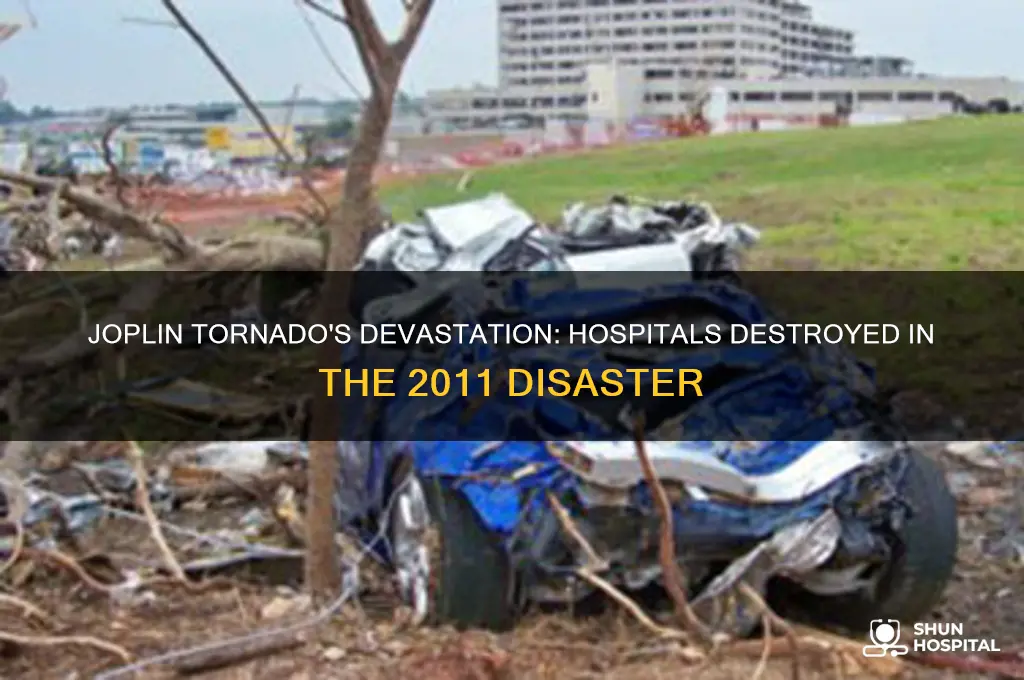 how many hospitals were destroyed in the joplin tornado